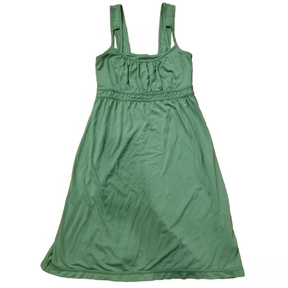 North Face Dress Womens Small Sleeveless Green Lightweight Straight Casual - Picture 1 of 9